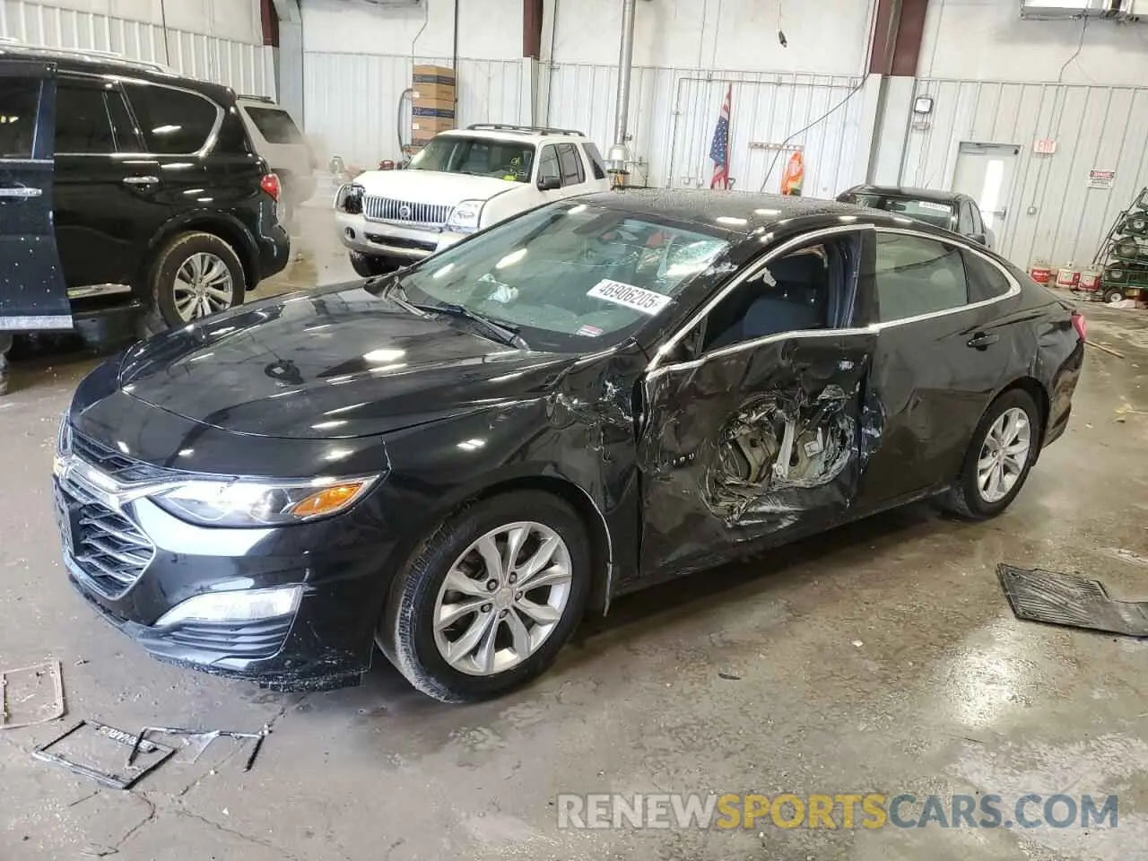 1 Photograph of a damaged car 1G1ZD5ST9KF212453 CHEVROLET MALIBU 2019