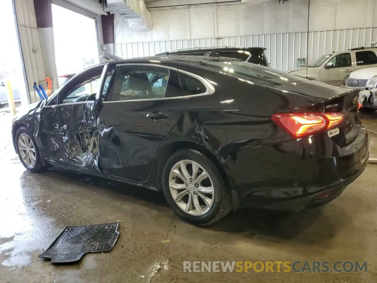2 Photograph of a damaged car 1G1ZD5ST9KF212453 CHEVROLET MALIBU 2019