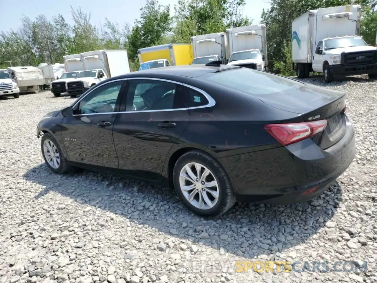 2 Photograph of a damaged car 1G1ZD5ST9KF213795 CHEVROLET MALIBU 2019