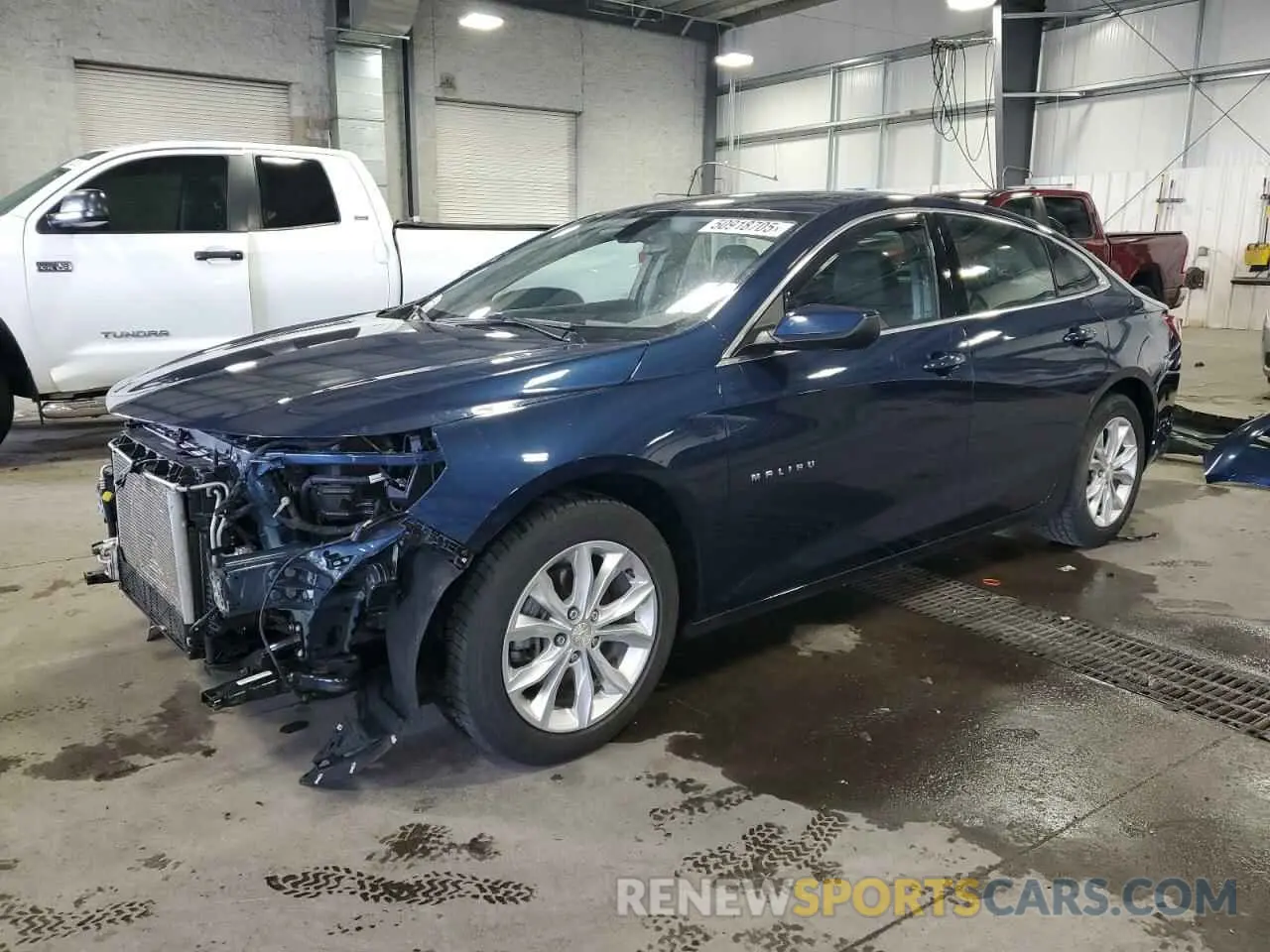 1 Photograph of a damaged car 1G1ZD5ST9KF225929 CHEVROLET MALIBU 2019