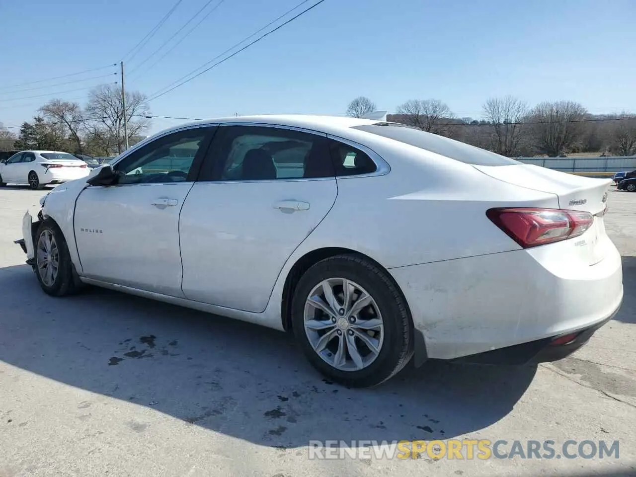 2 Photograph of a damaged car 1G1ZD5STXKF145460 CHEVROLET MALIBU 2019