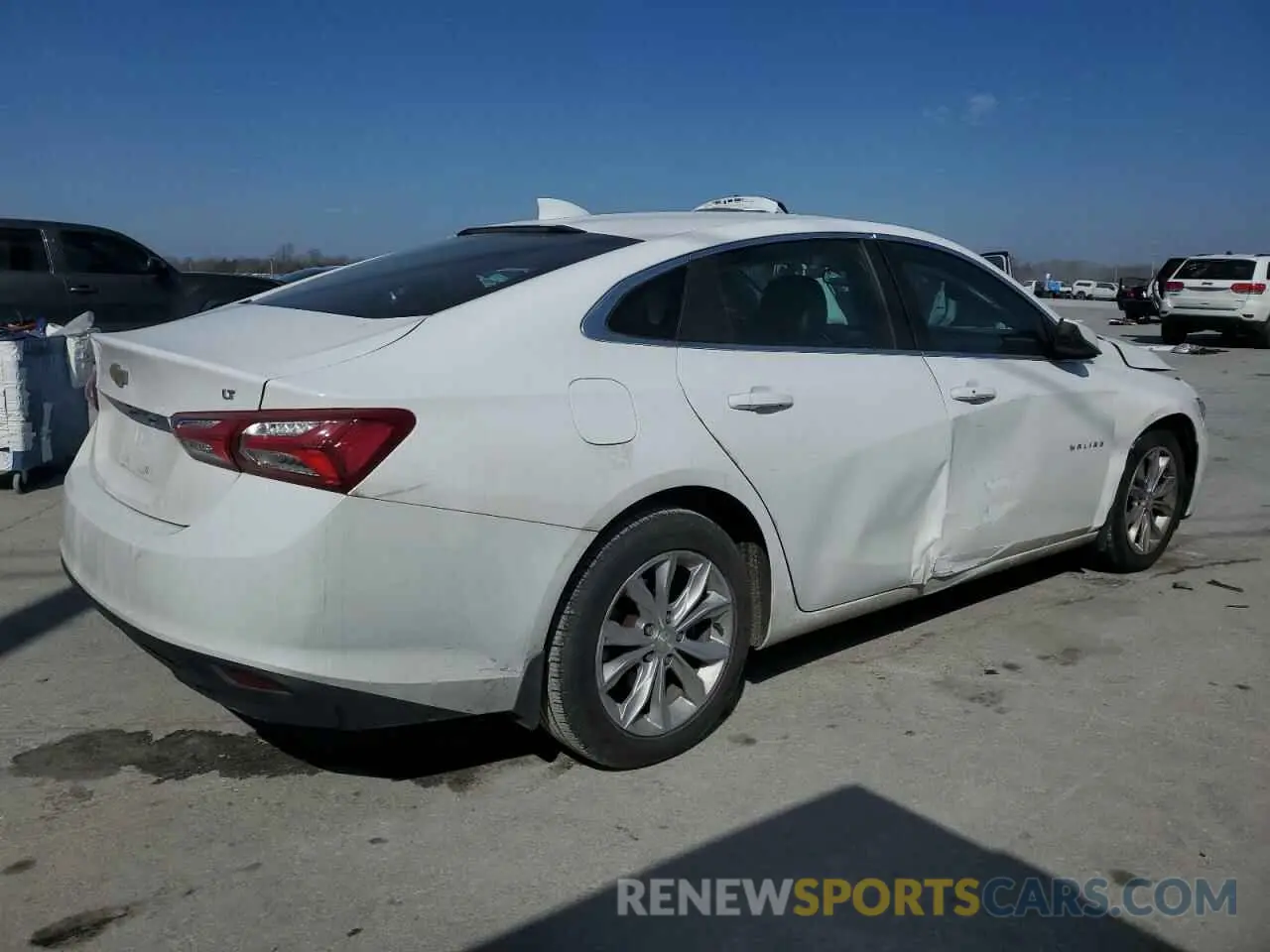3 Photograph of a damaged car 1G1ZD5STXKF145460 CHEVROLET MALIBU 2019