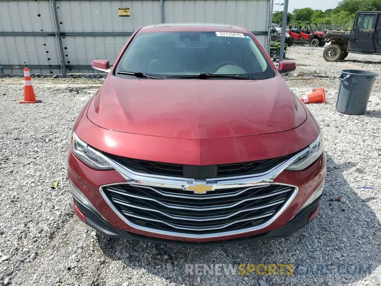 5 Photograph of a damaged car 1G1ZE5SX1KF149476 CHEVROLET MALIBU 2019