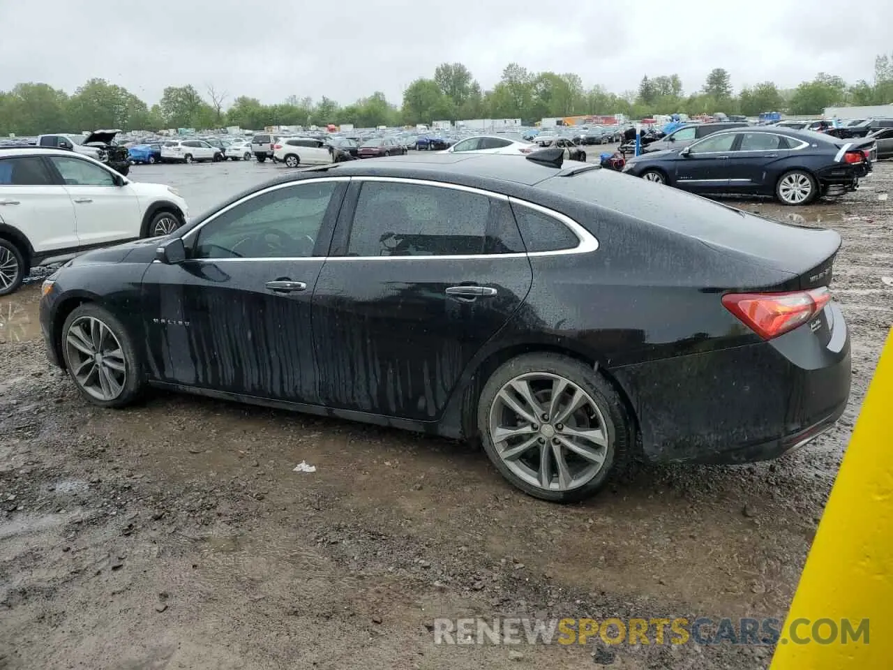 2 Photograph of a damaged car 1G1ZE5SX2KF200967 CHEVROLET MALIBU 2019