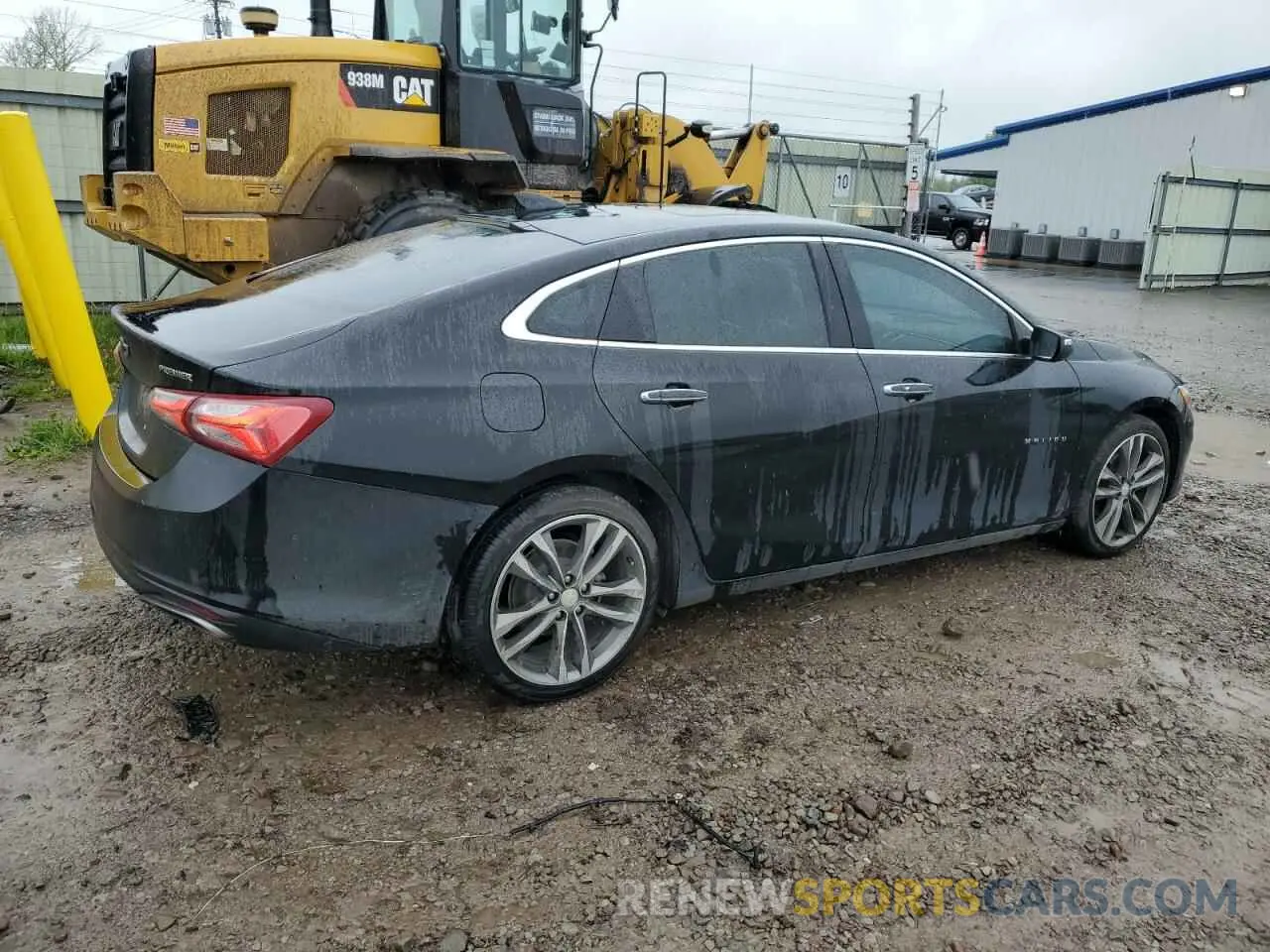 3 Photograph of a damaged car 1G1ZE5SX2KF200967 CHEVROLET MALIBU 2019