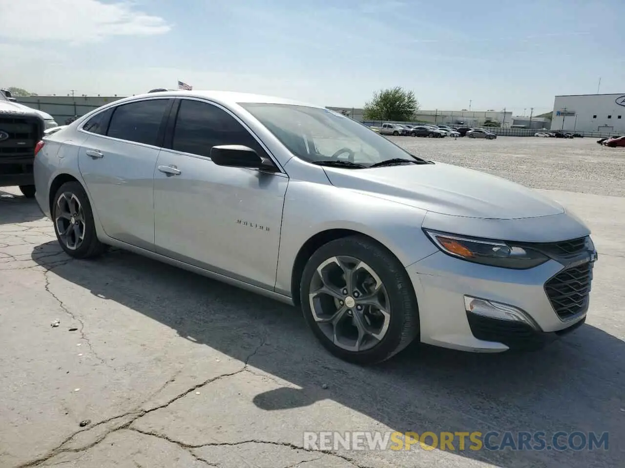 4 Photograph of a damaged car 1G1ZG5ST0KF101345 CHEVROLET MALIBU 2019