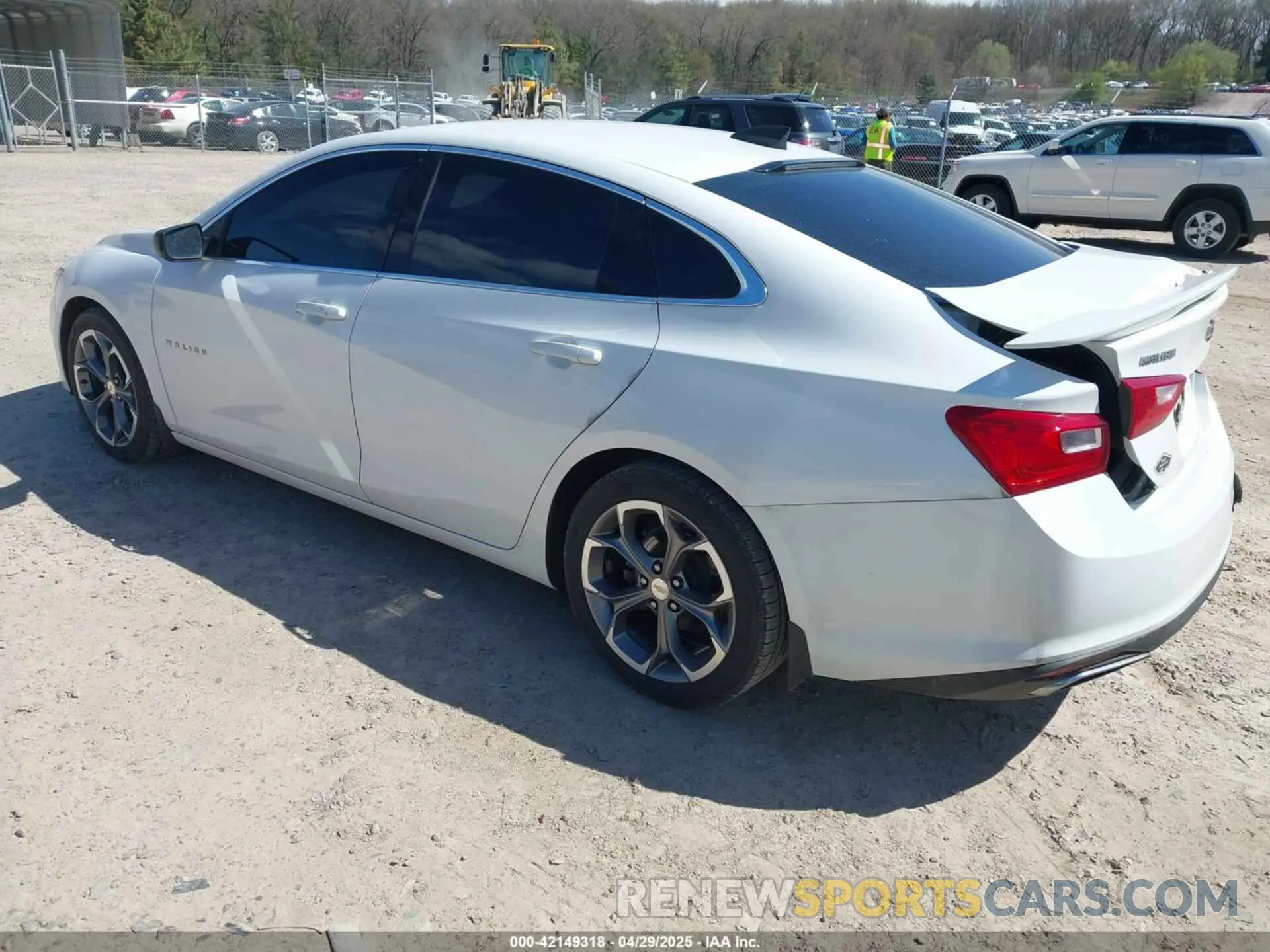 3 Photograph of a damaged car 1G1ZG5ST0KF221744 CHEVROLET MALIBU 2019