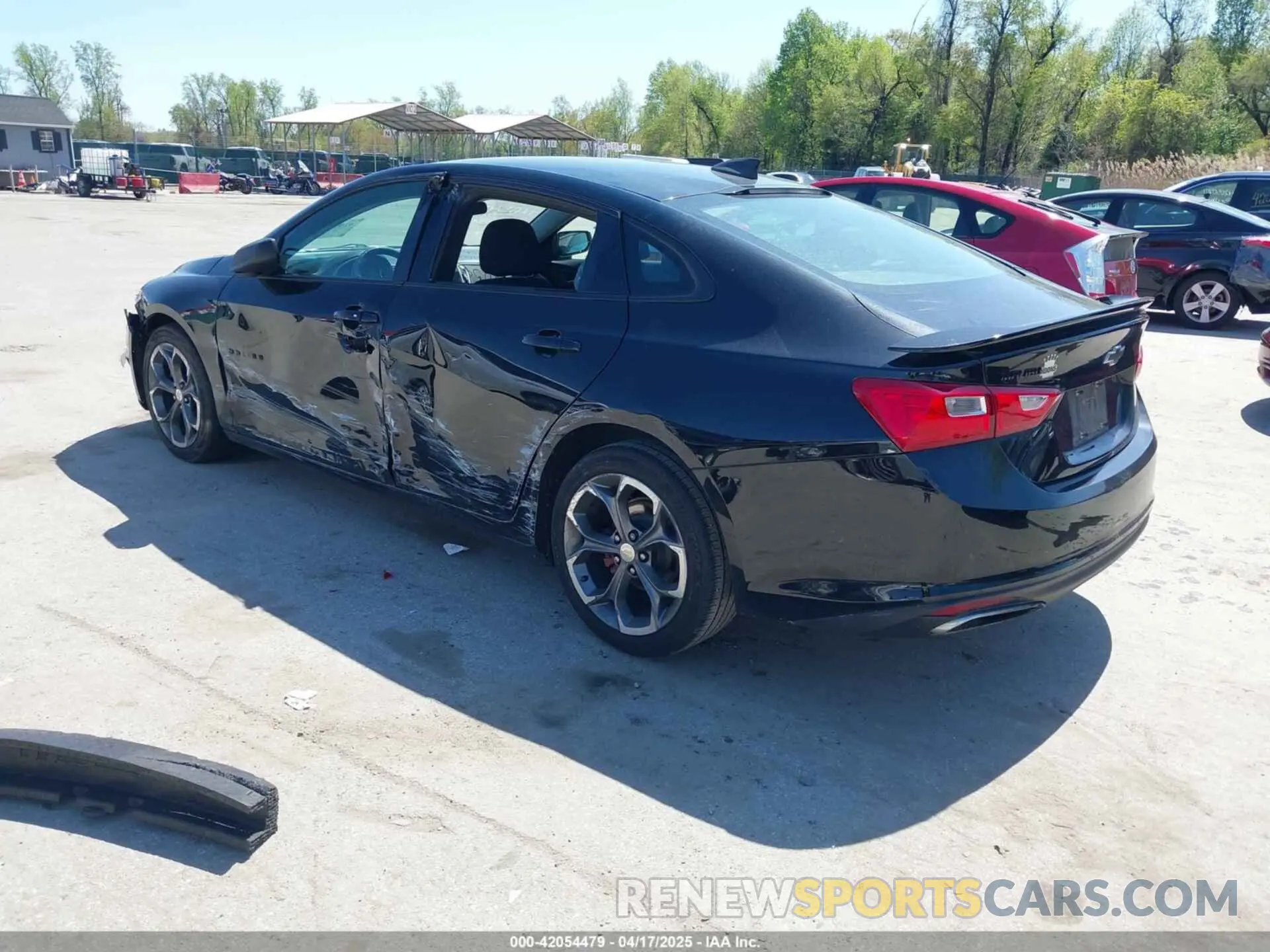3 Photograph of a damaged car 1G1ZG5ST2KF218828 CHEVROLET MALIBU 2019