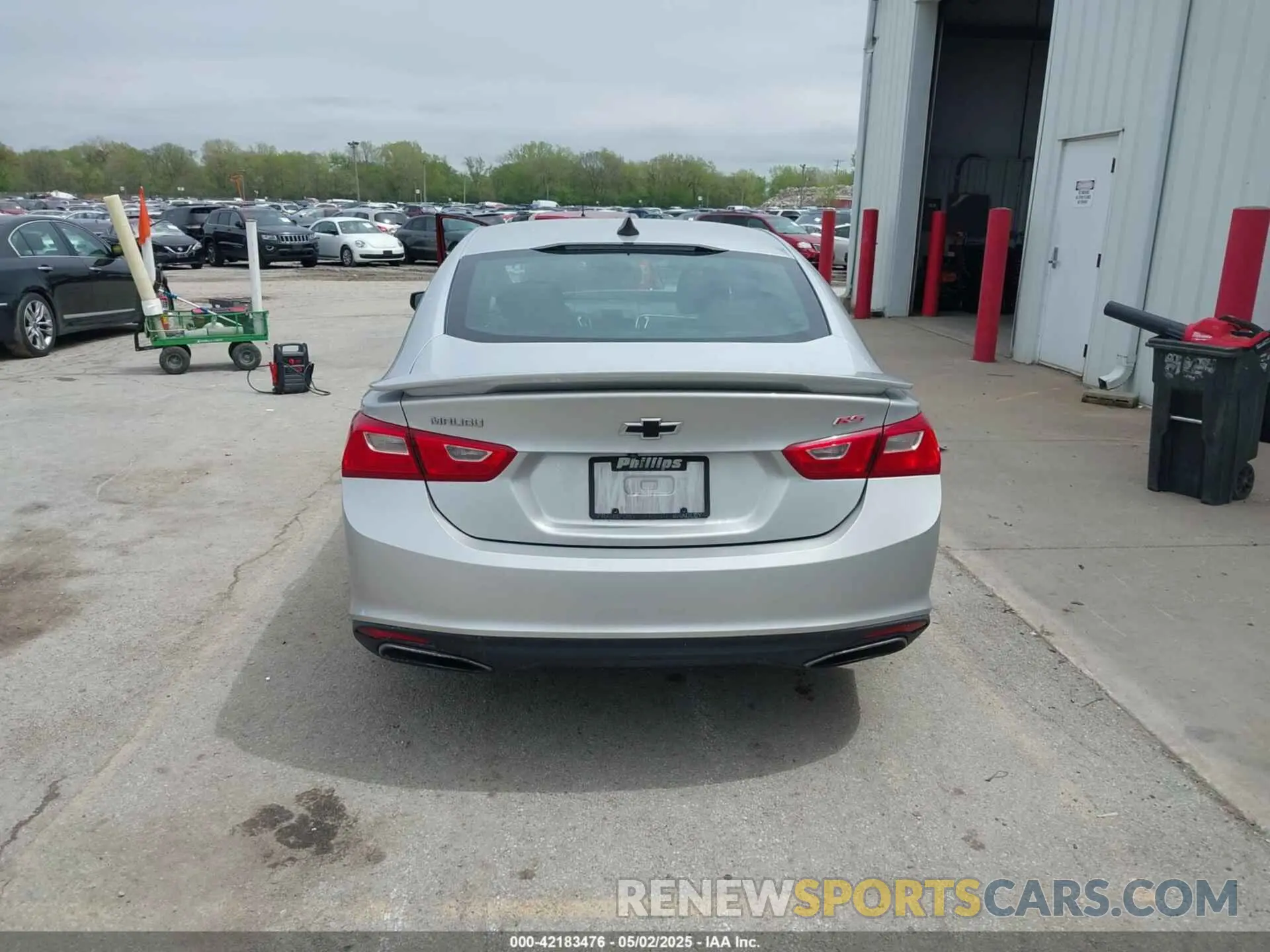 16 Photograph of a damaged car 1G1ZG5ST3KF178159 CHEVROLET MALIBU 2019