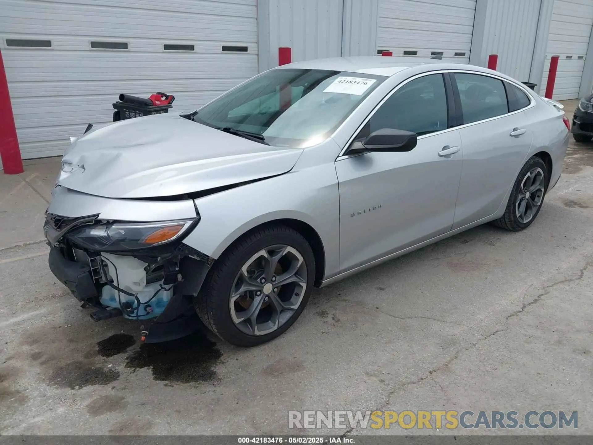 2 Photograph of a damaged car 1G1ZG5ST3KF178159 CHEVROLET MALIBU 2019
