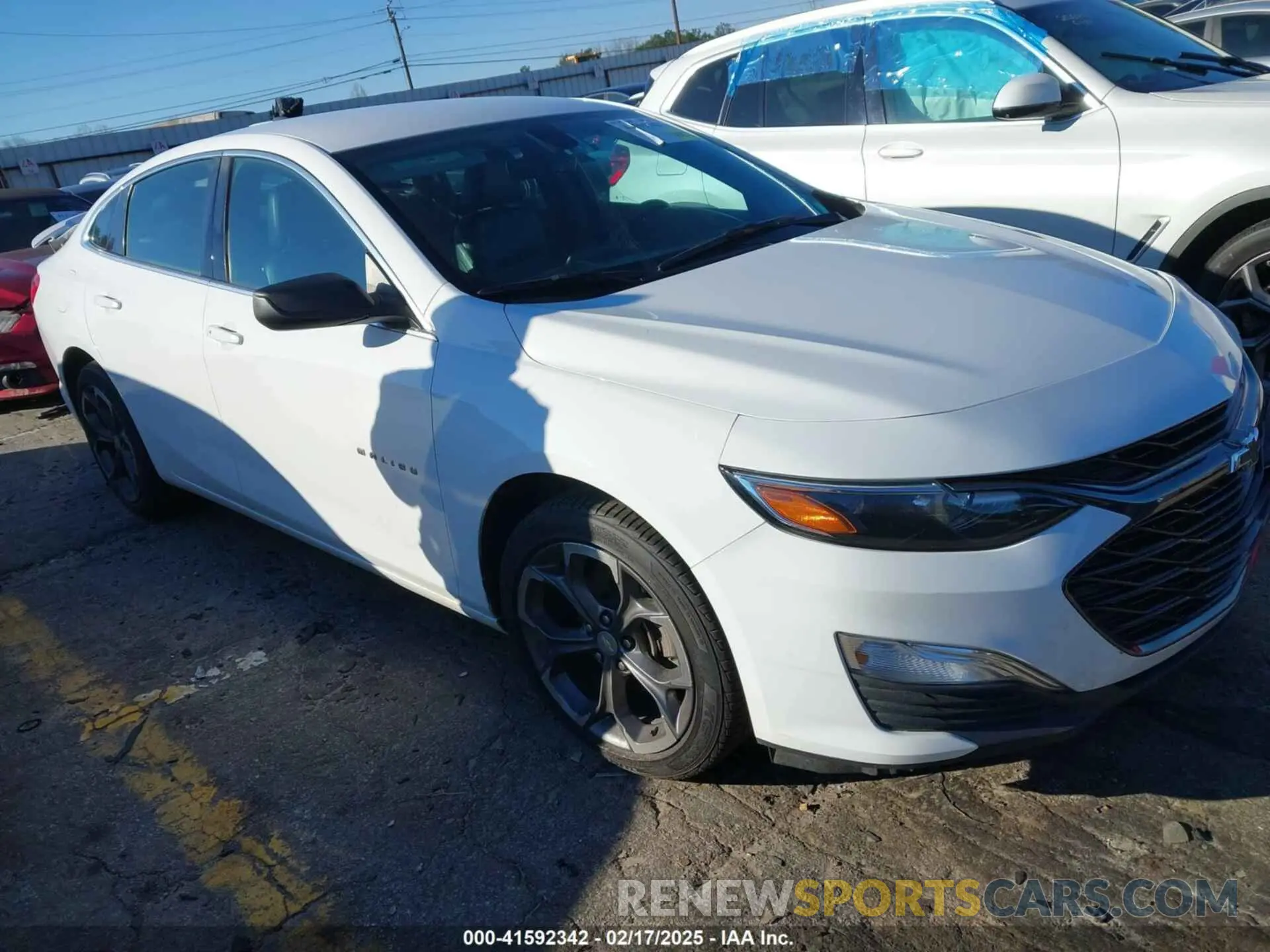1 Photograph of a damaged car 1G1ZG5ST3KF190084 CHEVROLET MALIBU 2019