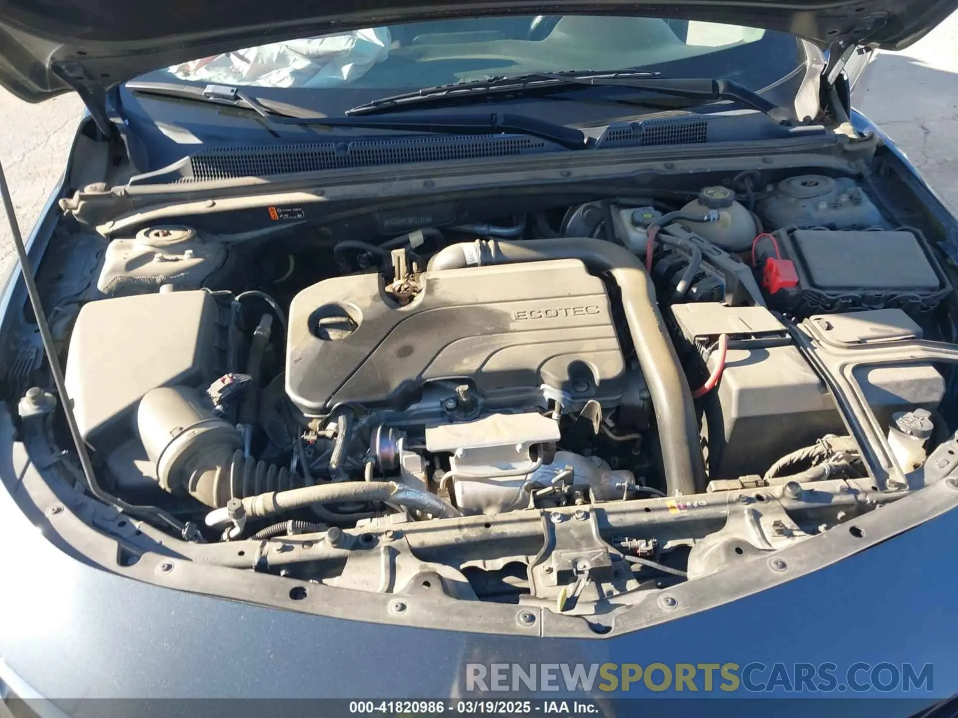 10 Photograph of a damaged car 1G1ZG5ST7KF212278 CHEVROLET MALIBU 2019