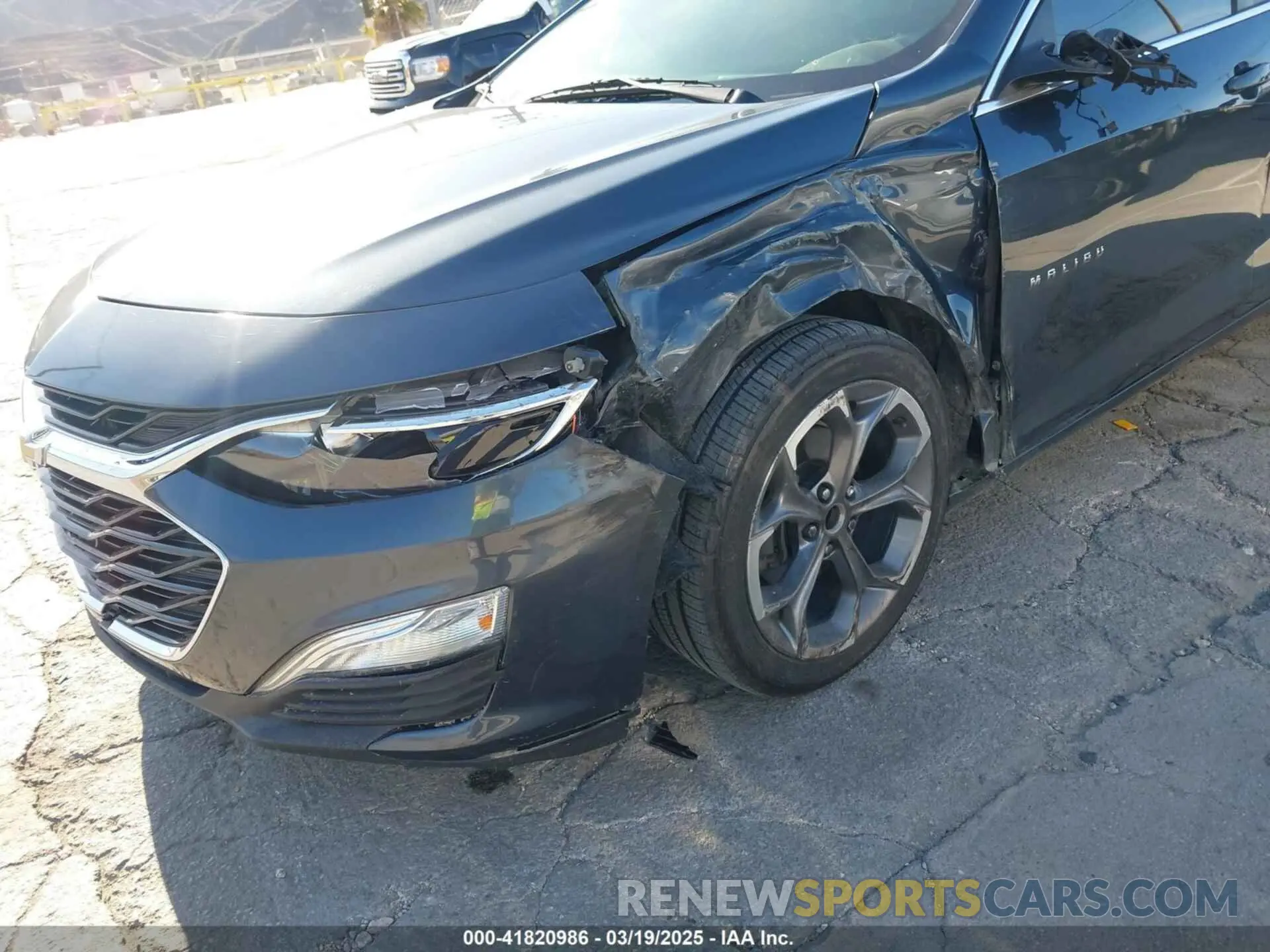 6 Photograph of a damaged car 1G1ZG5ST7KF212278 CHEVROLET MALIBU 2019