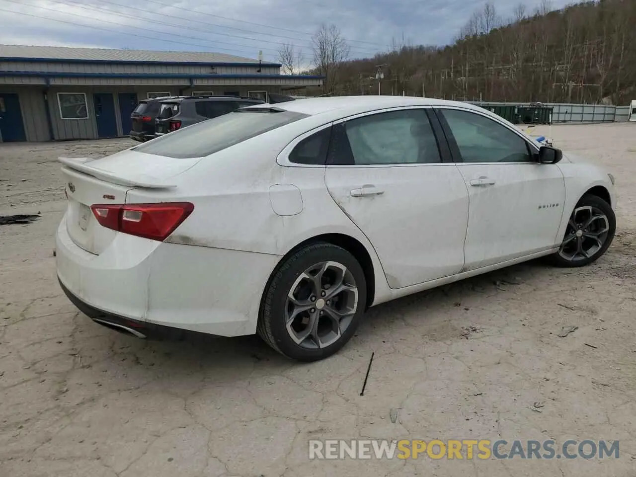 3 Photograph of a damaged car 1G1ZG5ST8KF193319 CHEVROLET MALIBU 2019
