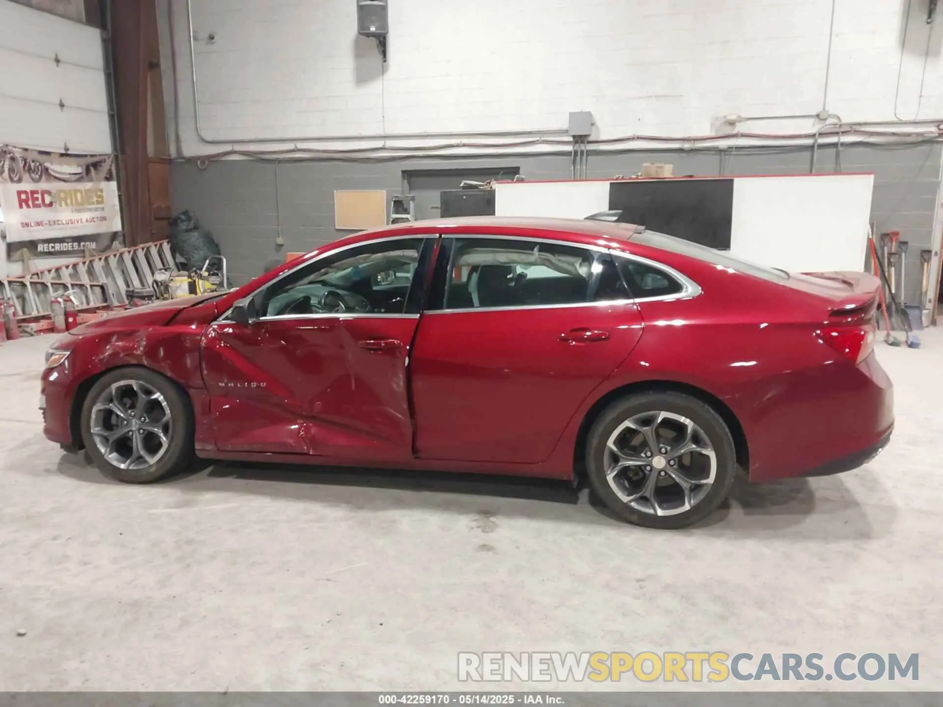 14 Photograph of a damaged car 1G1ZG5ST9KF205106 CHEVROLET MALIBU 2019