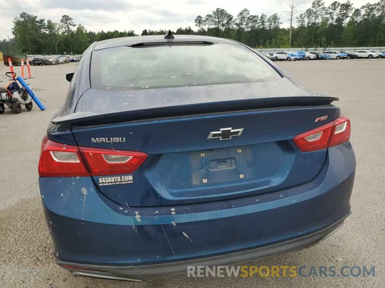 6 Photograph of a damaged car 1G1ZG5STXKF171354 CHEVROLET MALIBU 2019