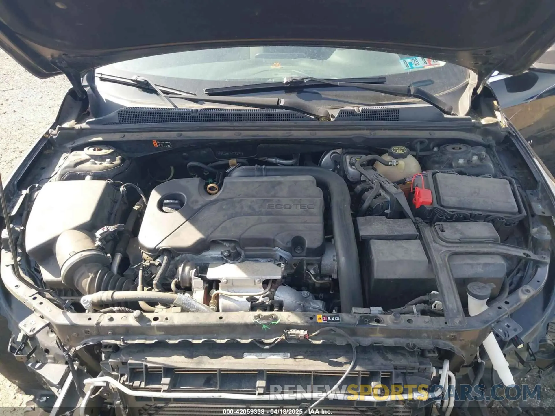 10 Photograph of a damaged car 1G1ZG5STXKF180197 CHEVROLET MALIBU 2019