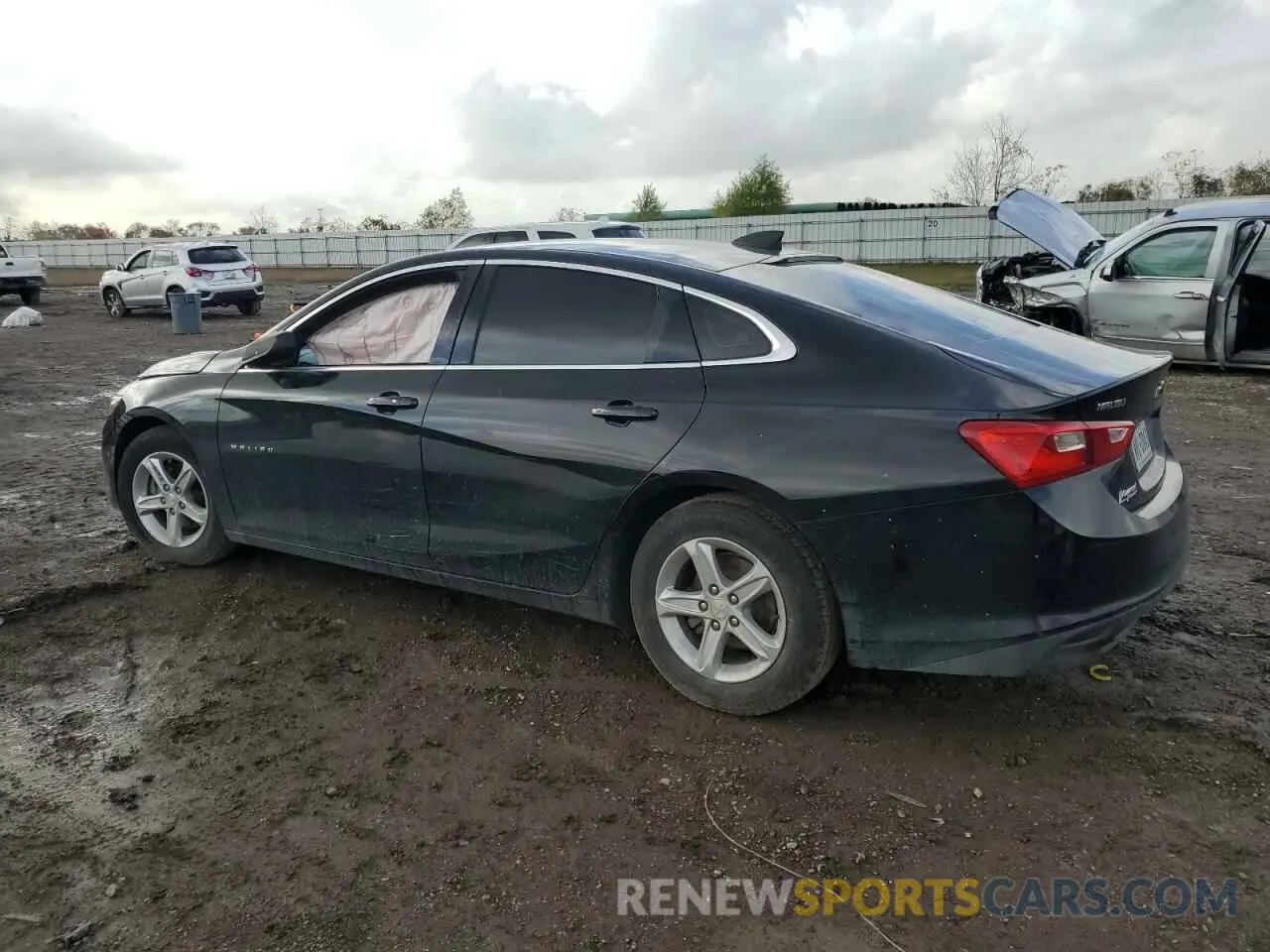 2 Photograph of a damaged car 1G1ZB5ST0LF137536 CHEVROLET MALIBU 2020