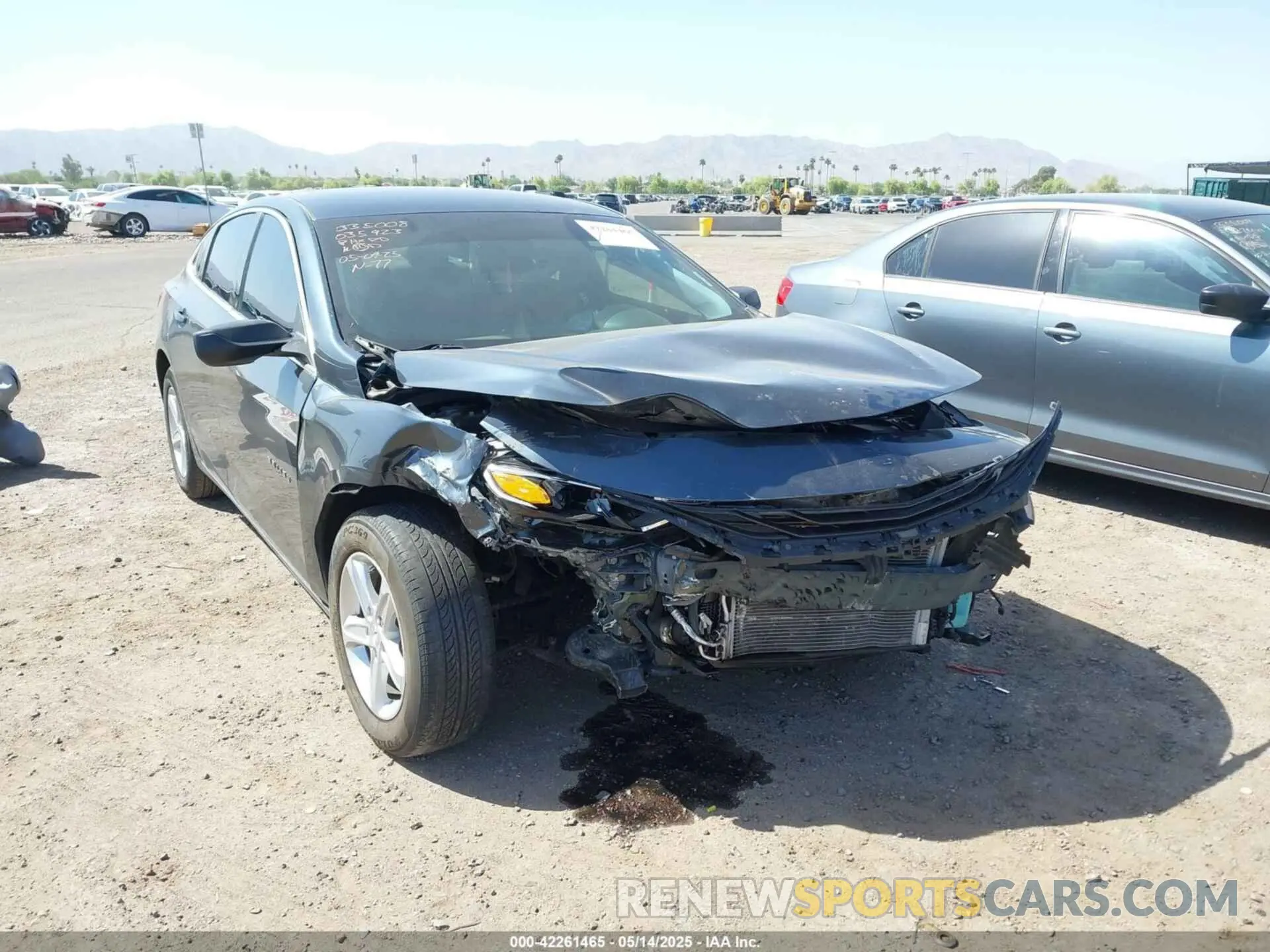 6 Фотография поврежденного автомобиля 1G1ZB5ST1LF035923 CHEVROLET MALIBU 2020