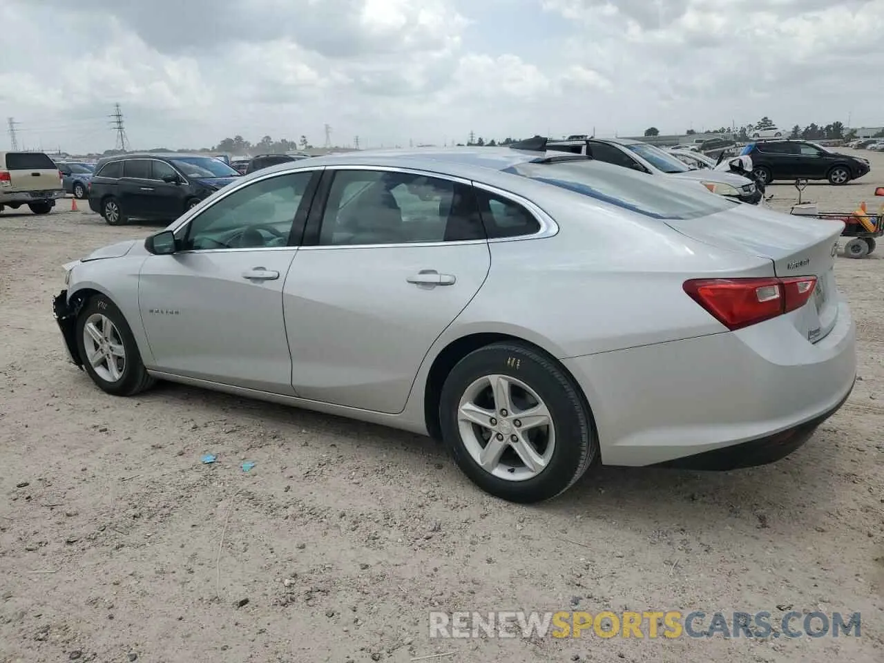 2 Photograph of a damaged car 1G1ZB5ST1LF076813 CHEVROLET MALIBU 2020