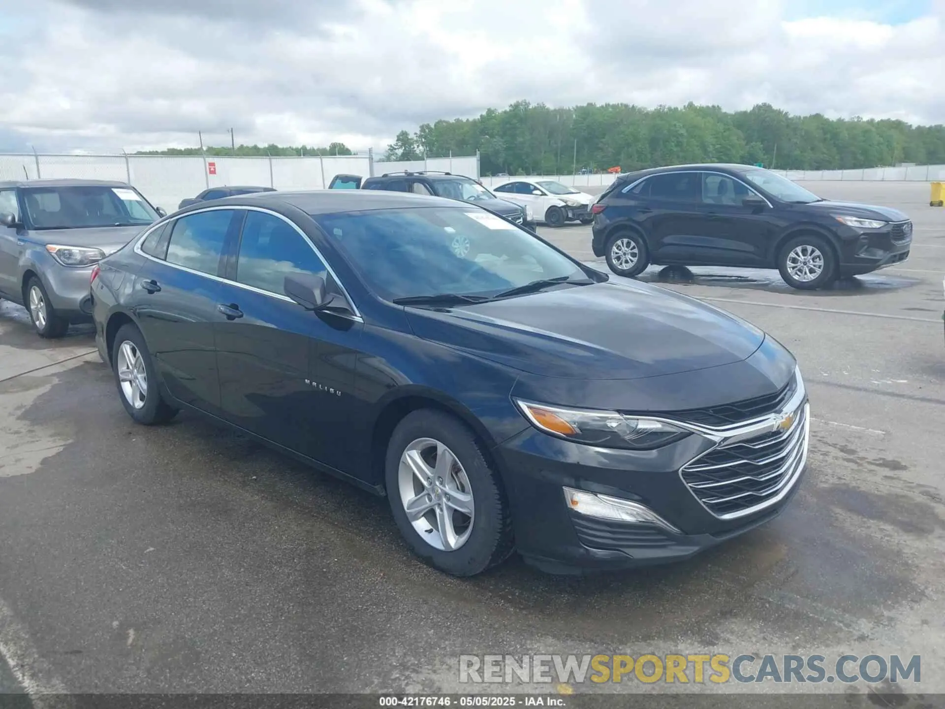 1 Photograph of a damaged car 1G1ZB5ST1LF097550 CHEVROLET MALIBU 2020