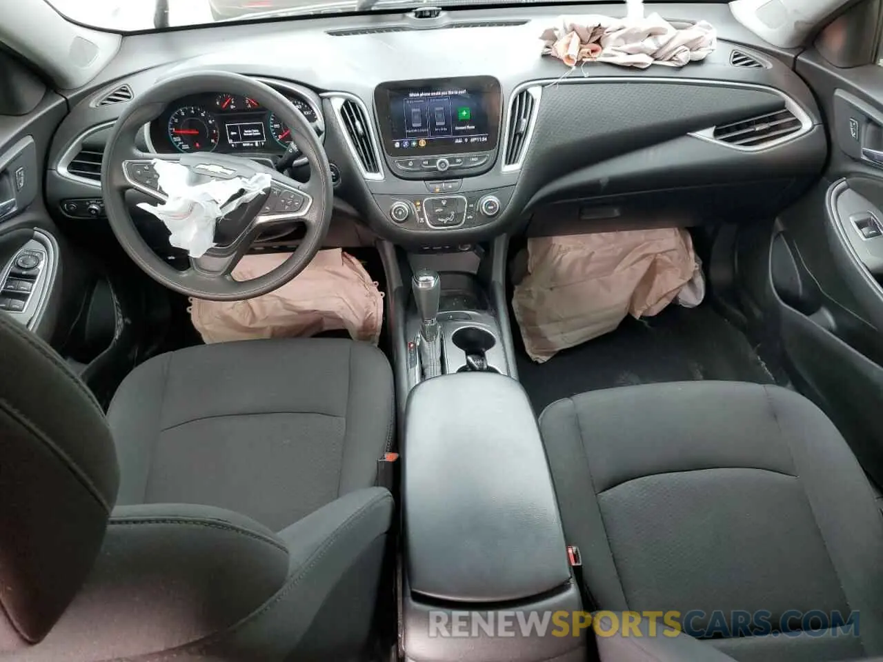 8 Фотография поврежденного автомобиля 1G1ZB5ST1LF127839 CHEVROLET MALIBU 2020