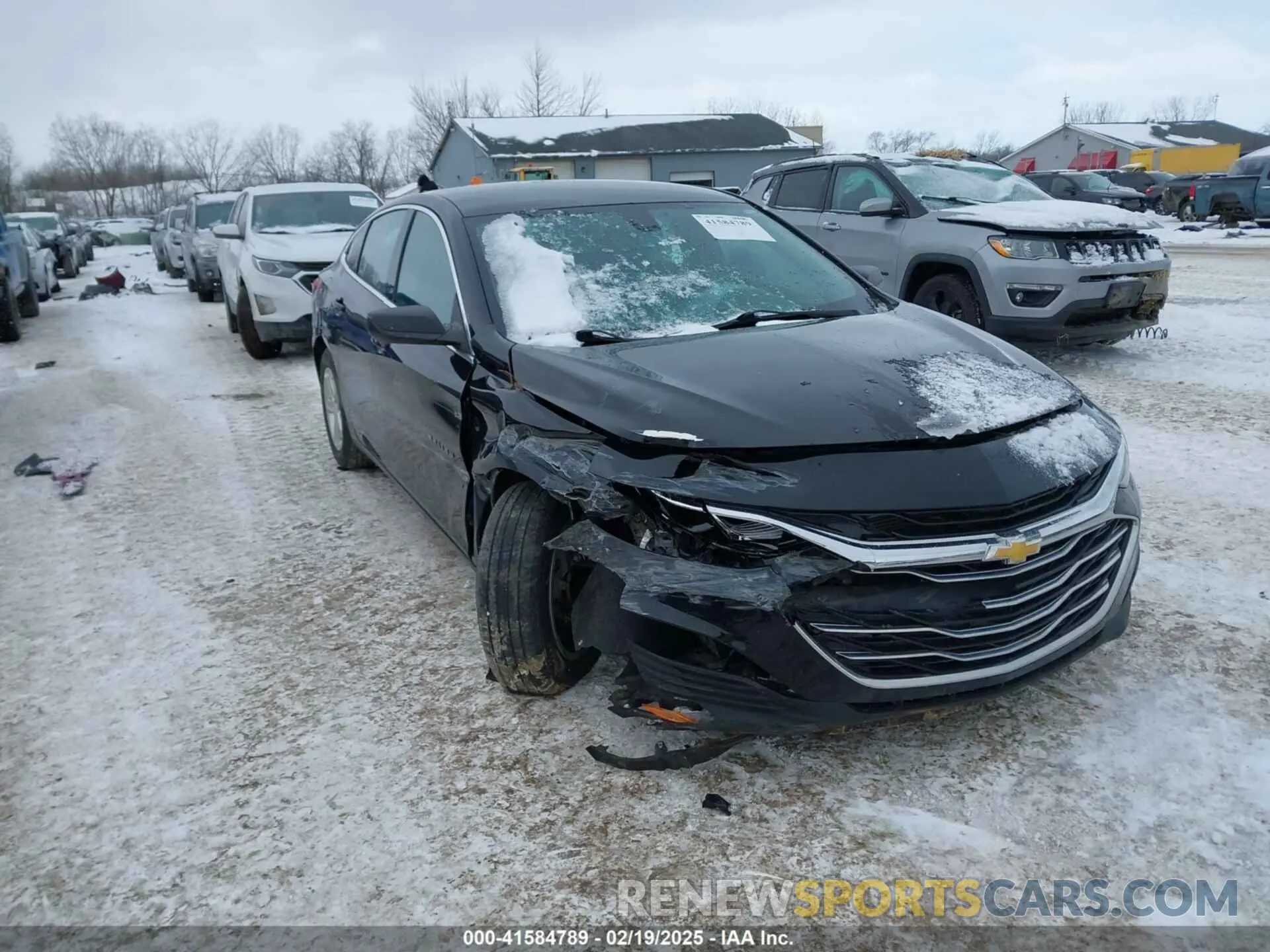 1 Photograph of a damaged car 1G1ZB5ST1LF128926 CHEVROLET MALIBU 2020