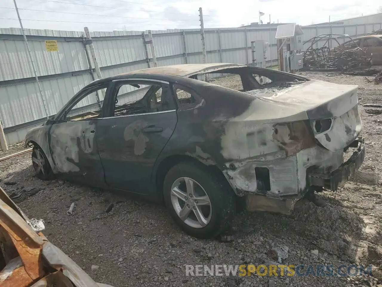 2 Photograph of a damaged car 1G1ZB5ST1LF149632 CHEVROLET MALIBU 2020