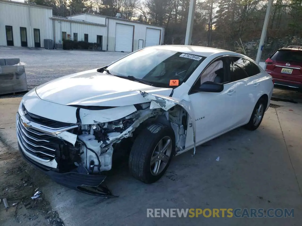 1 Photograph of a damaged car 1G1ZB5ST2LF017284 CHEVROLET MALIBU 2020