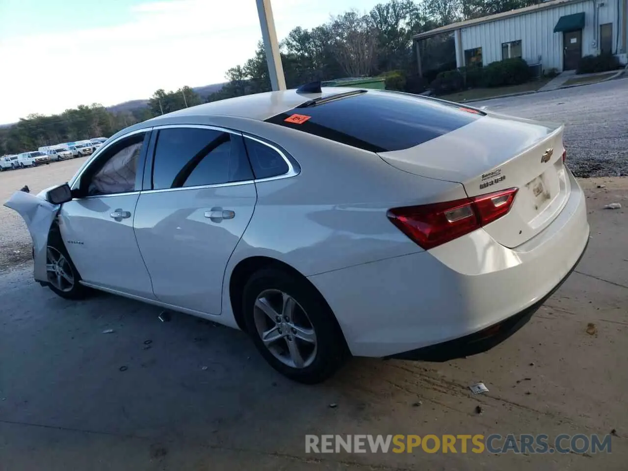 2 Photograph of a damaged car 1G1ZB5ST2LF017284 CHEVROLET MALIBU 2020