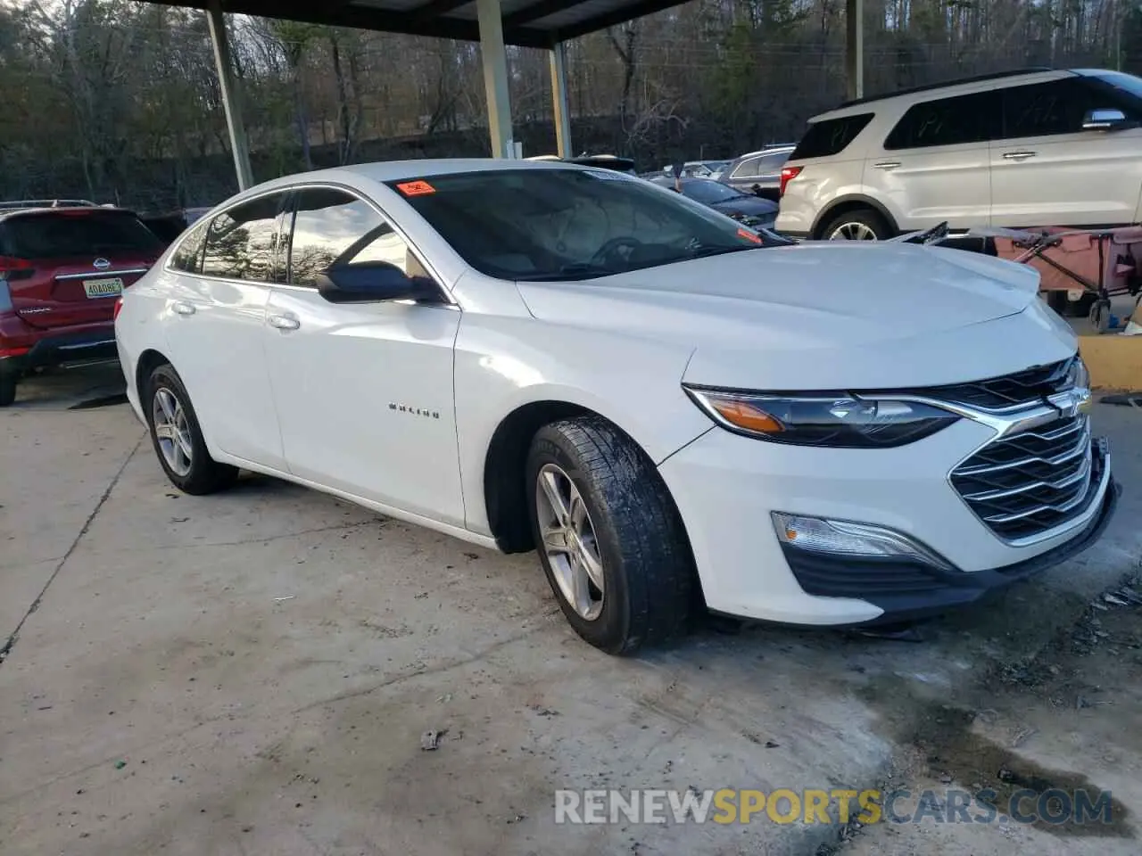 4 Photograph of a damaged car 1G1ZB5ST2LF017284 CHEVROLET MALIBU 2020