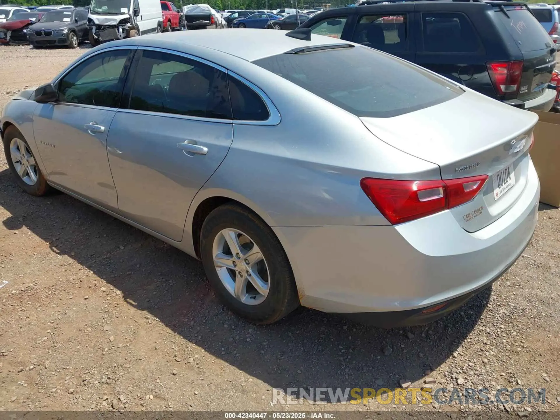 3 Фотография поврежденного автомобиля 1G1ZB5ST3LF081737 CHEVROLET MALIBU 2020
