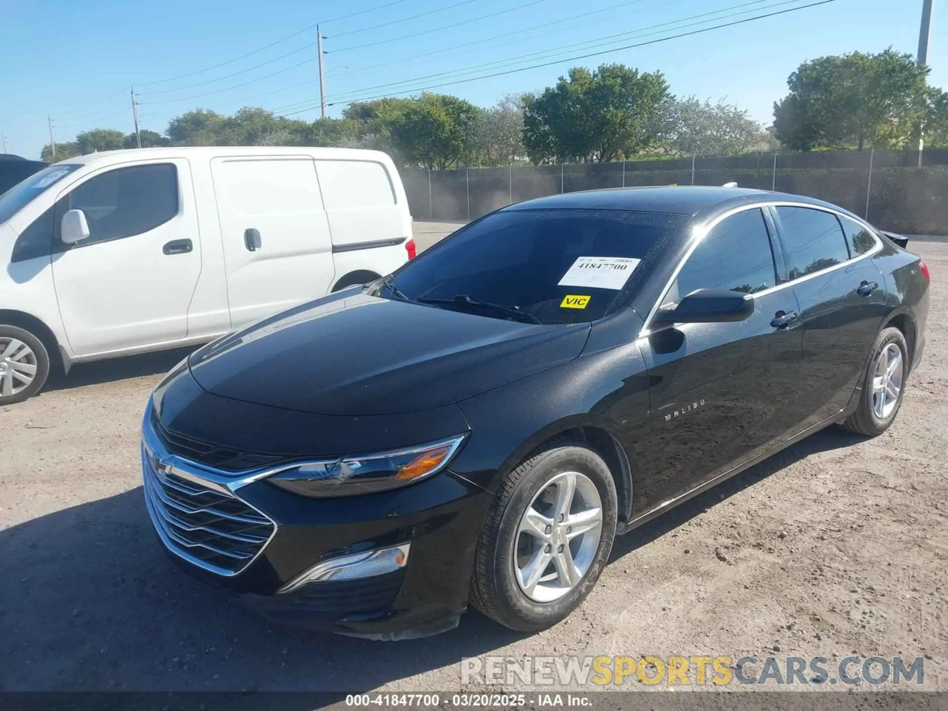 2 Фотография поврежденного автомобиля 1G1ZB5ST3LF129219 CHEVROLET MALIBU 2020