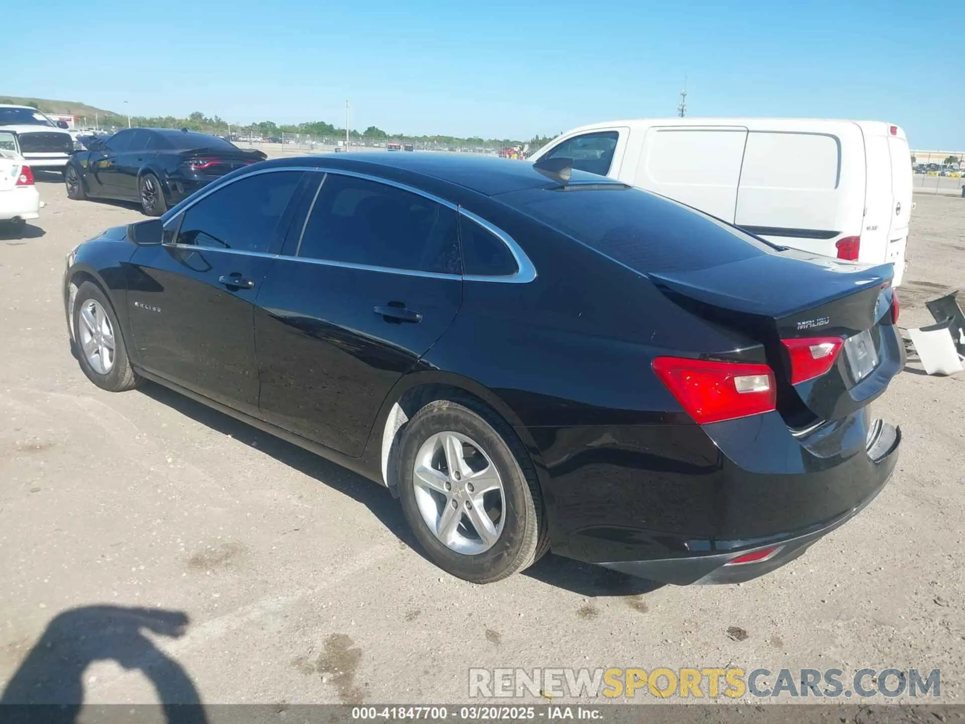 3 Фотография поврежденного автомобиля 1G1ZB5ST3LF129219 CHEVROLET MALIBU 2020