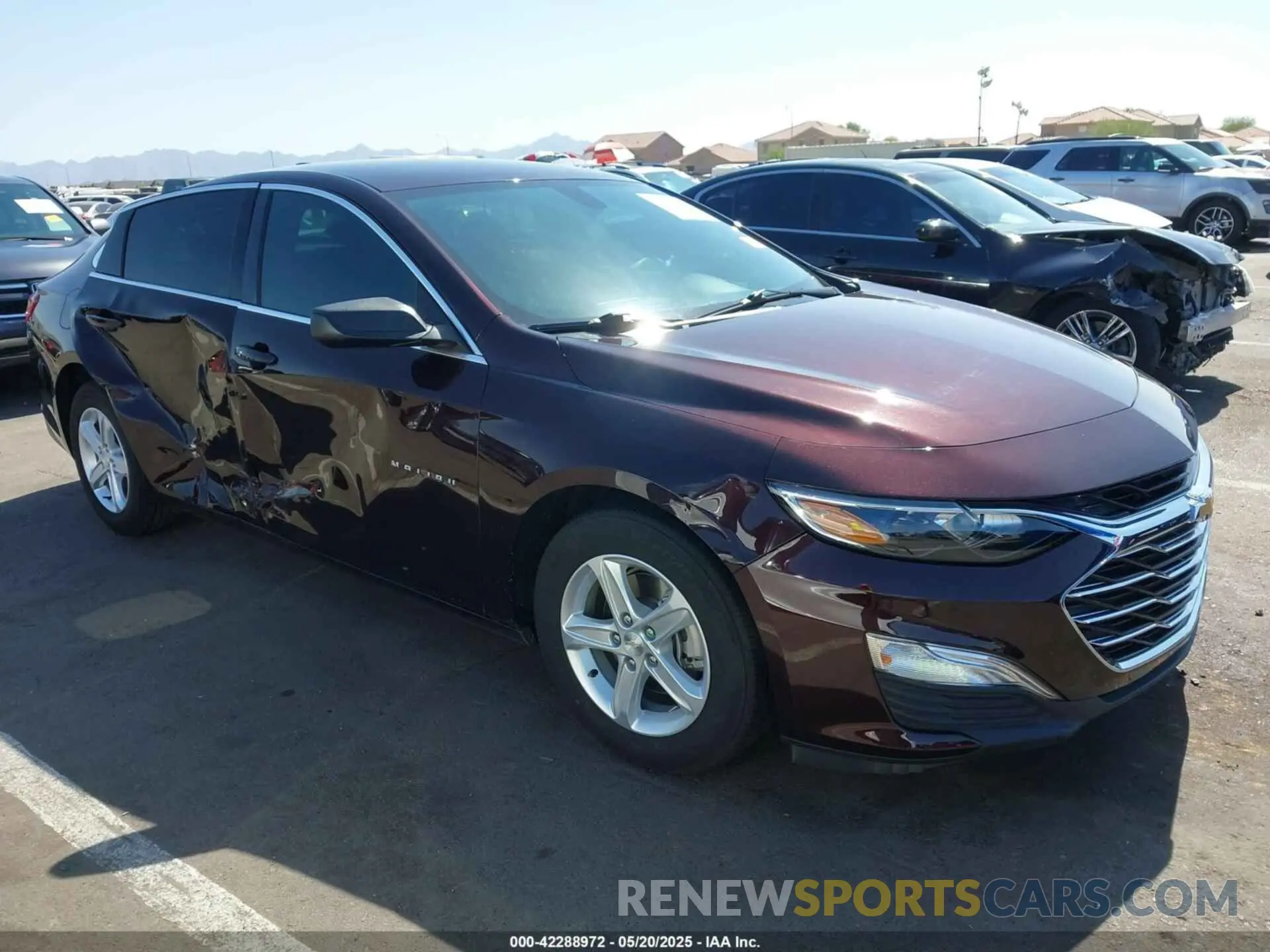 6 Фотография поврежденного автомобиля 1G1ZB5ST4LF114194 CHEVROLET MALIBU 2020