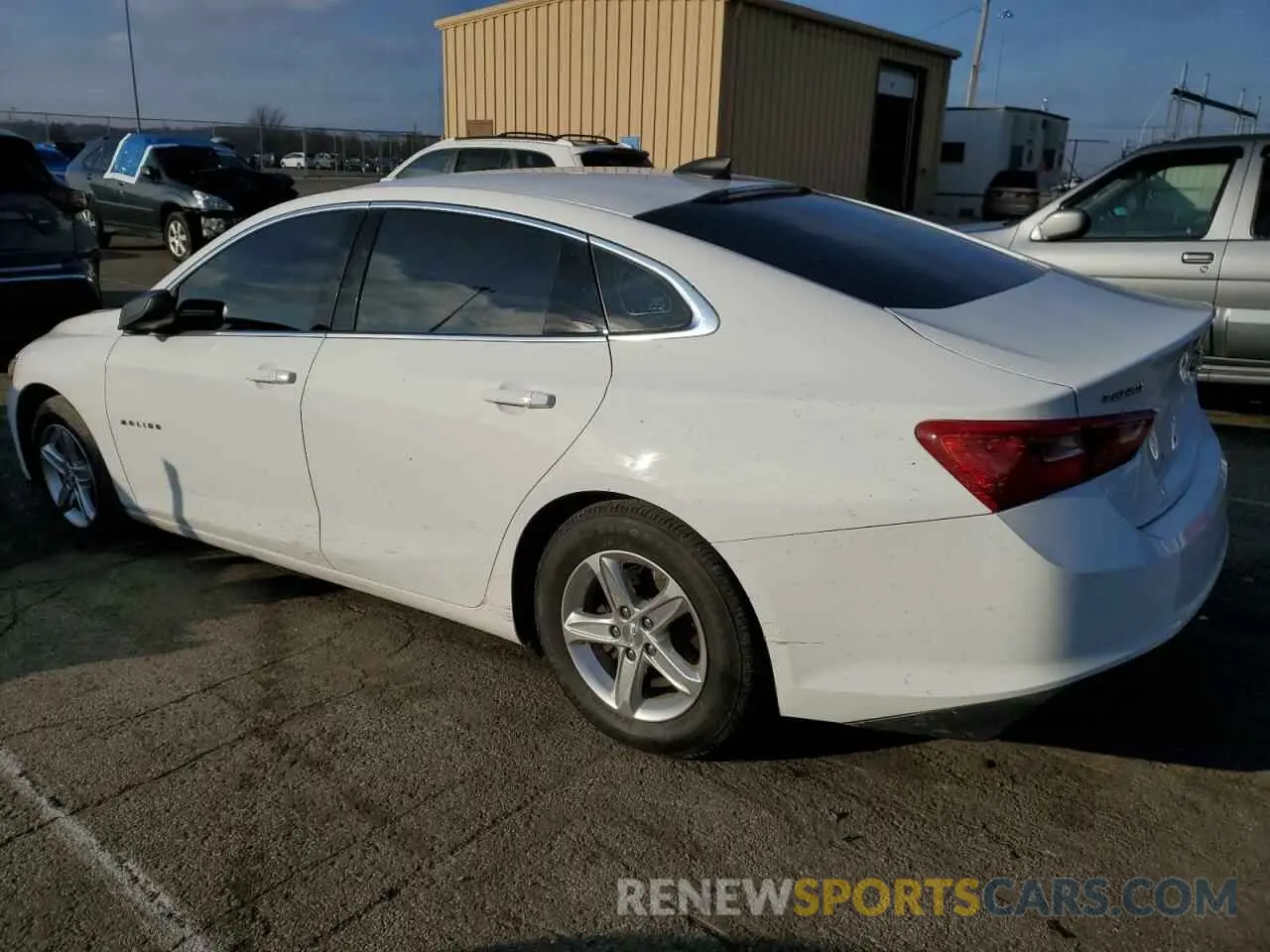 2 Photograph of a damaged car 1G1ZB5ST4LF137281 CHEVROLET MALIBU 2020
