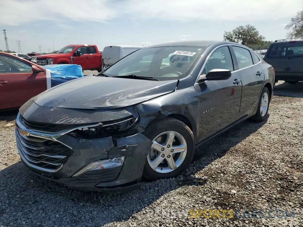 1 Фотография поврежденного автомобиля 1G1ZB5ST4LF137460 CHEVROLET MALIBU 2020