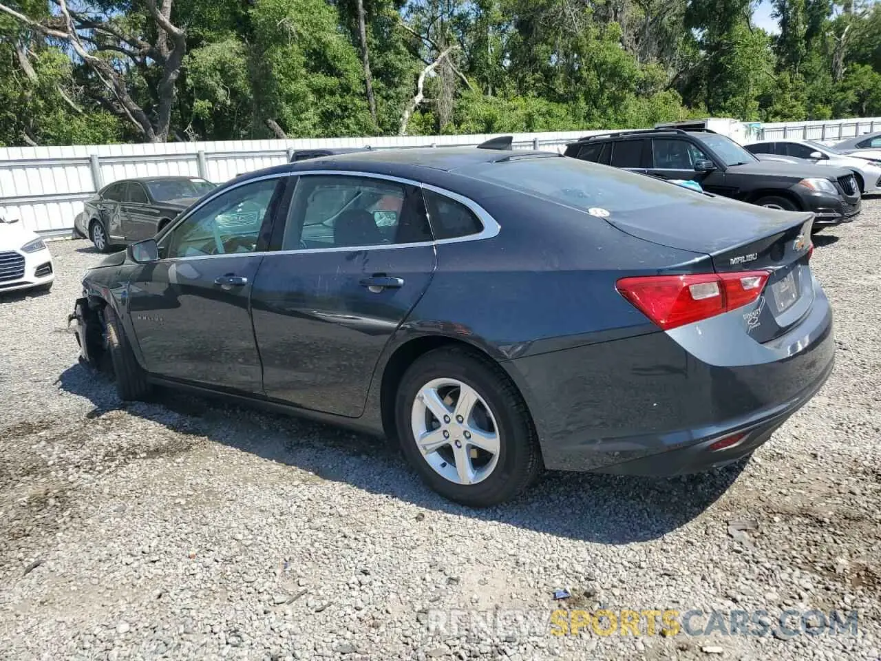 2 Фотография поврежденного автомобиля 1G1ZB5ST4LF137460 CHEVROLET MALIBU 2020