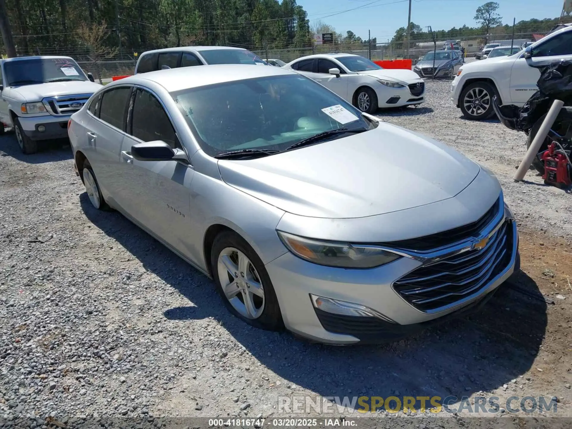 1 Фотография поврежденного автомобиля 1G1ZB5ST5LF011320 CHEVROLET MALIBU 2020