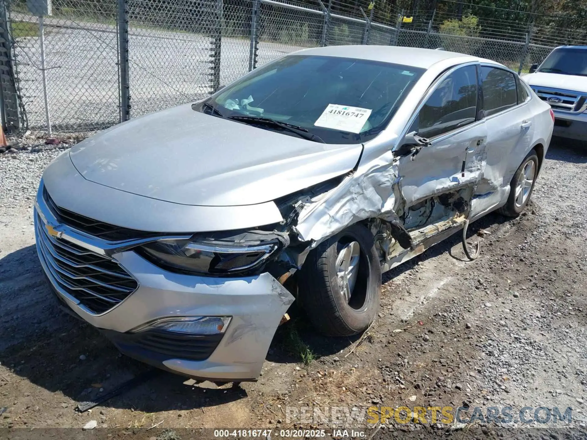 2 Фотография поврежденного автомобиля 1G1ZB5ST5LF011320 CHEVROLET MALIBU 2020