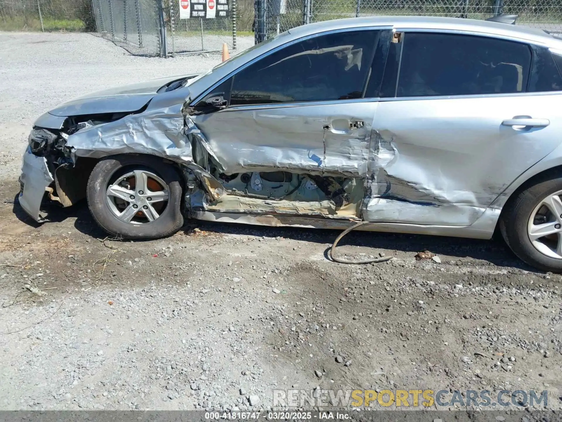 6 Фотография поврежденного автомобиля 1G1ZB5ST5LF011320 CHEVROLET MALIBU 2020