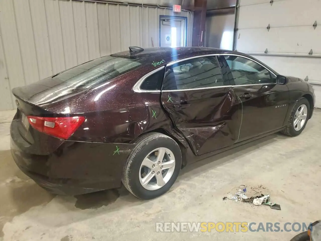 3 Фотография поврежденного автомобиля 1G1ZB5ST5LF042809 CHEVROLET MALIBU 2020
