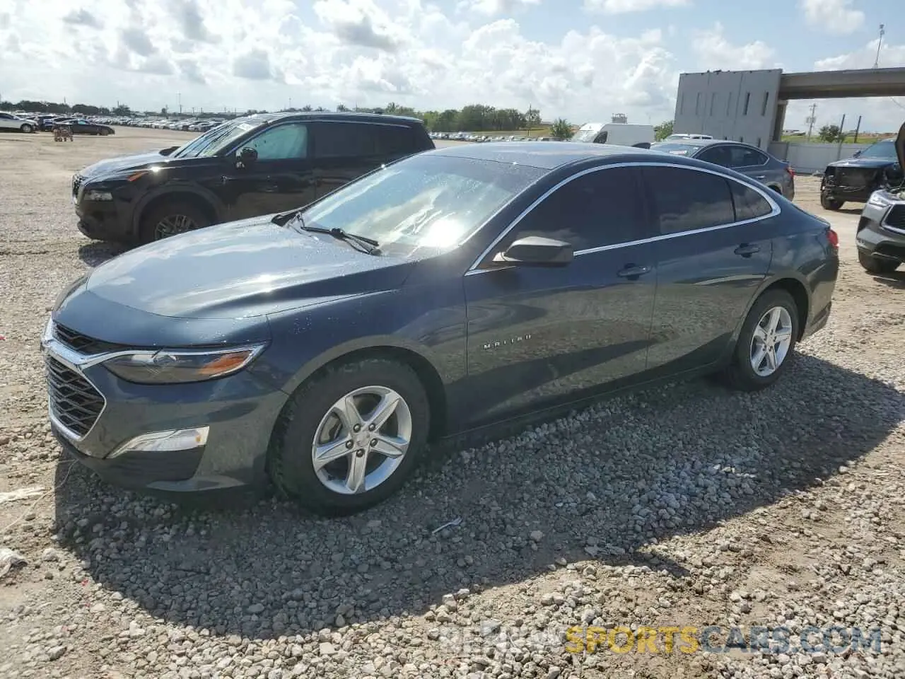 1 Photograph of a damaged car 1G1ZB5ST5LF154025 CHEVROLET MALIBU 2020