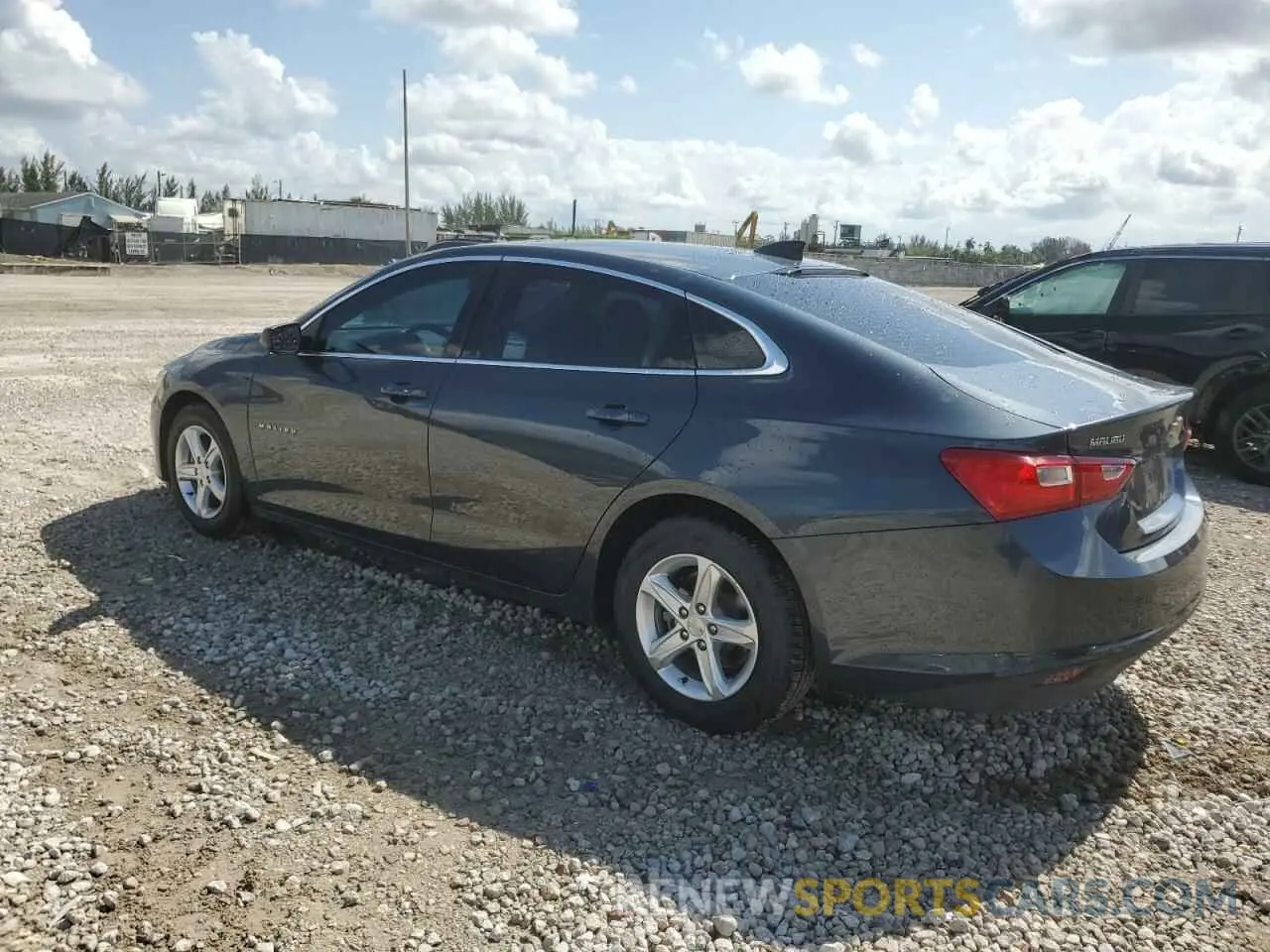 2 Photograph of a damaged car 1G1ZB5ST5LF154025 CHEVROLET MALIBU 2020