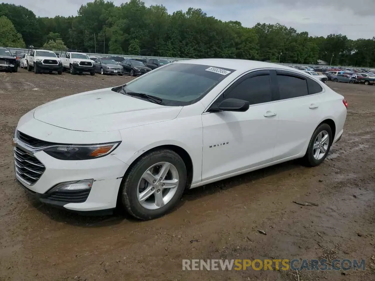 1 Photograph of a damaged car 1G1ZB5ST6LF009284 CHEVROLET MALIBU 2020