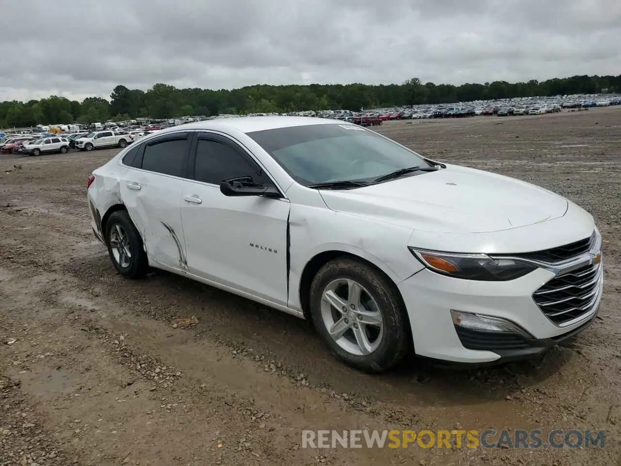 4 Photograph of a damaged car 1G1ZB5ST6LF009284 CHEVROLET MALIBU 2020