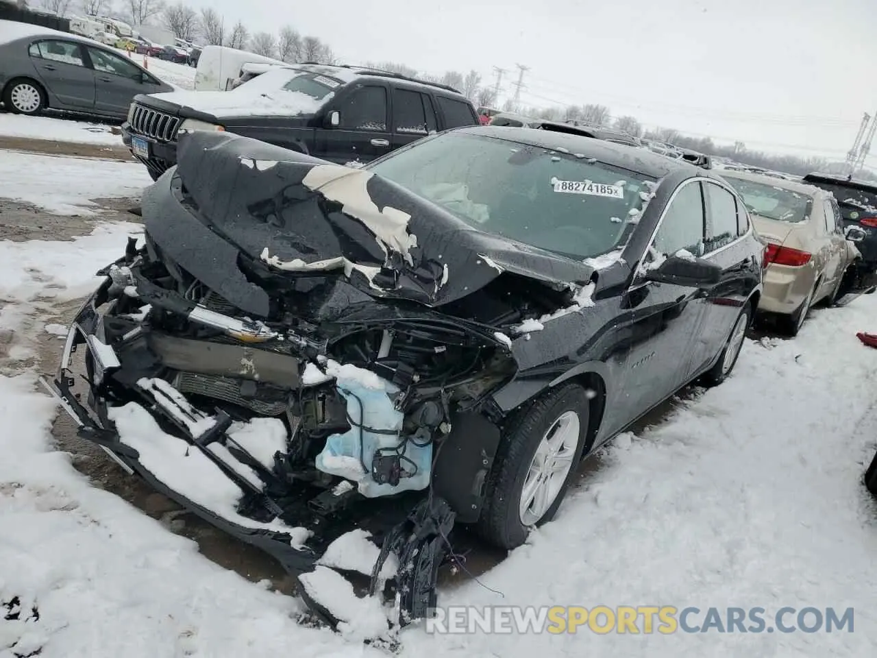 1 Photograph of a damaged car 1G1ZB5ST6LF151862 CHEVROLET MALIBU 2020
