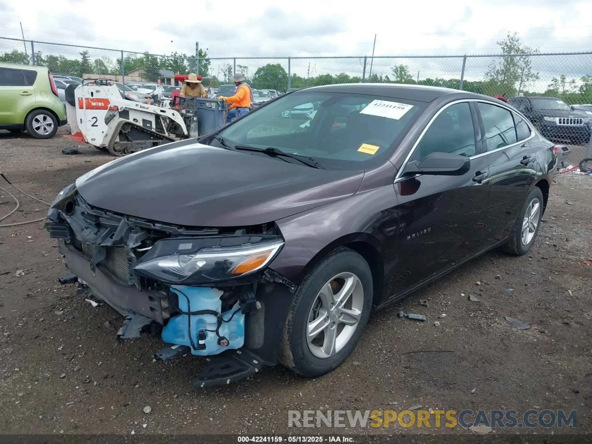 2 Фотография поврежденного автомобиля 1G1ZB5ST7LF010556 CHEVROLET MALIBU 2020