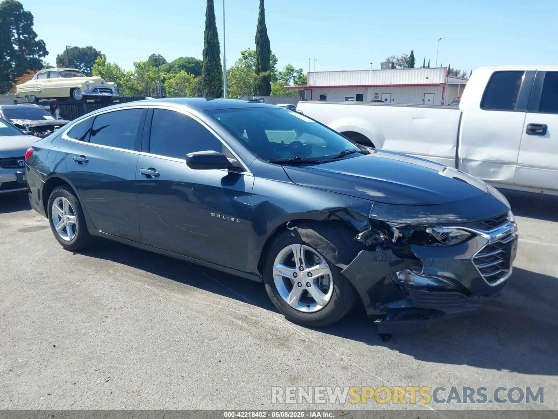 1 Photograph of a damaged car 1G1ZB5ST7LF157427 CHEVROLET MALIBU 2020
