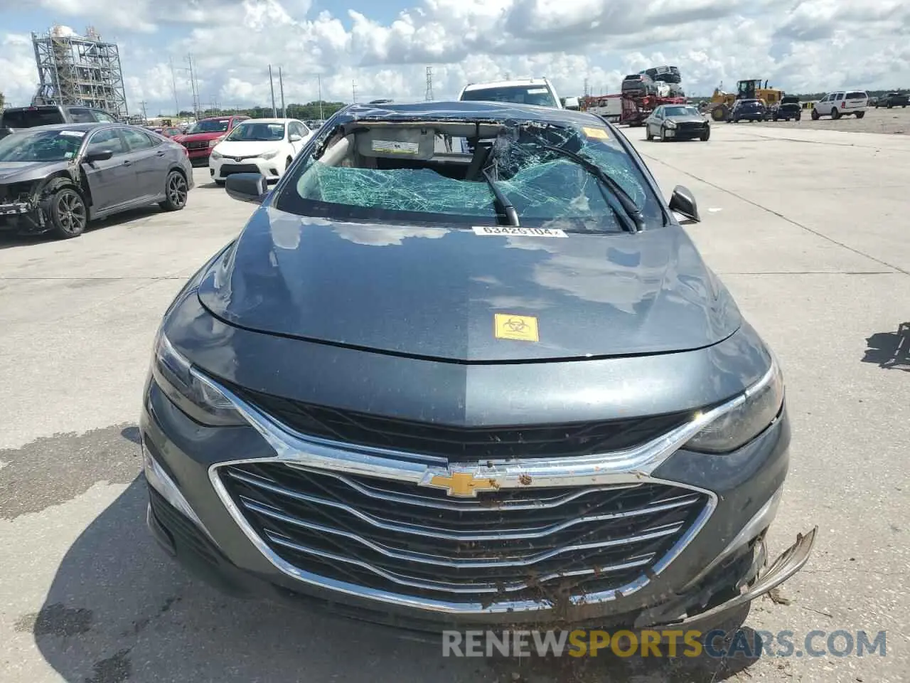 5 Photograph of a damaged car 1G1ZB5ST8LF148848 CHEVROLET MALIBU 2020